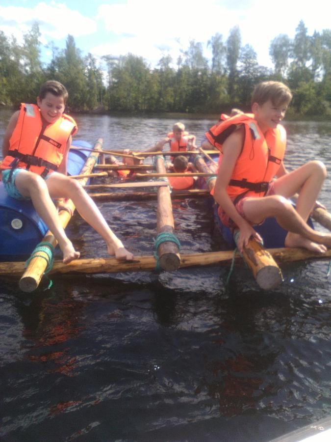 Stensjoe Camping Hotel Vastra Stensjo Bagian luar foto